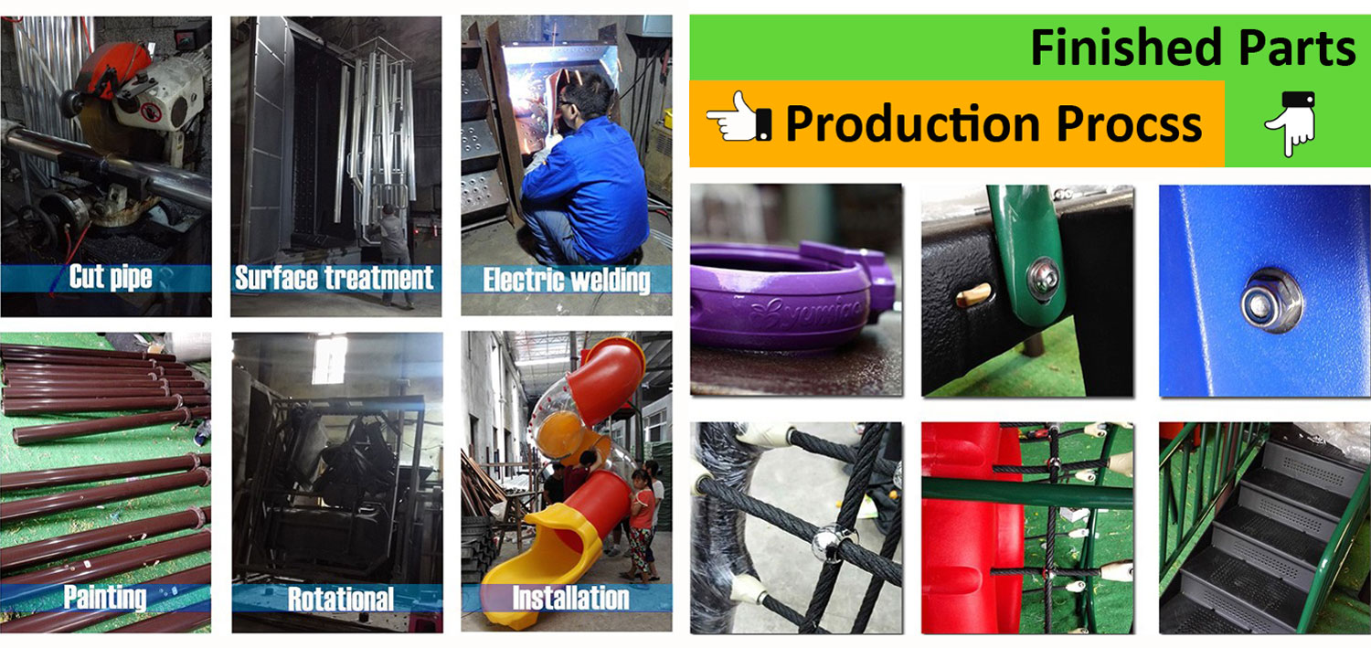 Production of Kids Garden Play Equipment