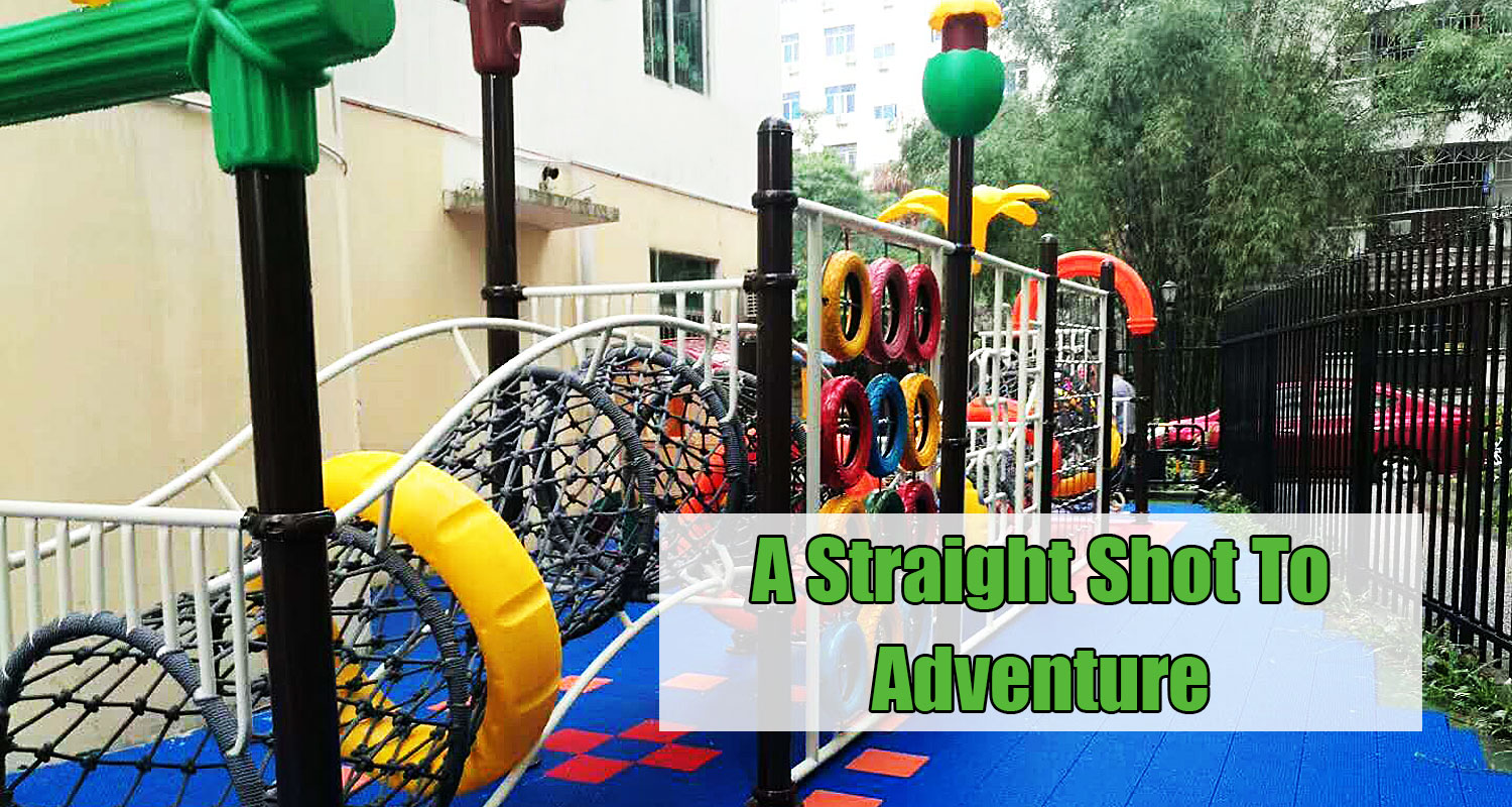 Children Rope Climbing Playground Equipment for Schools